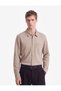 Regular Fit Pocketed Snap Button Classic Collar Pocketed Long Sleeve Shirt - 3