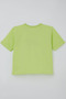 Boy's Shorts Set with Text Print, Ages 3-7, Pistachio Green - 8