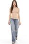 Mixray Soft Textured Fitted Top - 2