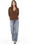 Mixray Heart Detailed Oversize Knitwear Cardigan - 4