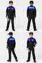 Children's Civil Society Police Costume Children's Civil Society Police Outfit Dark Blue Age 4 - 6