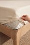 100% Cotton Combed Elastic Bed Sheet |   Single Double All Sizes - 4