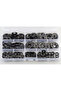 260Pcs Star Lock Washers Kit Push On Speed Clips Fasteners Assortment Kit M3 M4 M5 M6 M8 M10 M12 - 7