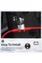 DaierTek 12V 200A High Current Battery Disconnect Switch with Side Post Mounting Bracket Cut Off Swi - 5