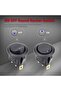 Blue LED DaierTek 20mm Round Rocker Toggle Switch Shell Housing 12V LED ON OFF for Car Truck Golf Ca - 4
