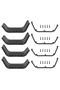 RC Crawler decorate Plastic Wide Fender Flares Set for 1/10 RC Crawler Gelande II Defender D90 D110 - 4