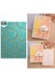 AT0298 Curly Pattern 3D Embossing Folder Texture Pattern Background DIY Scrapbook Decorative Cardboa - 6
