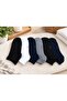 6-Piece Bolero Bamboo Men's Seamless Booties Socks Size 41-45 No
