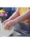 black Multicolor Silicone Sink Splash Cover With Suction Cup， Waterproof Barrier For Kitchen, Labora - 4