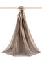 Krep V Patterned Beige Color 75X195 Non-Shedding Shawl - 6