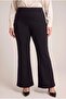 Spanish Leg Large Size Black Steel Knitted Leggings
