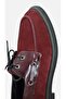 Sider Loafer Shoes Genuine Leather Burgundy - 7