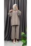 Polo Collar Knitwear Pants Suit - 3