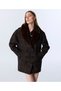 Plaid Pattern Colorblock Coat - 5