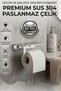 Chrome Stainless Steel Sus304 Quality Paris Toilet Paper Holder
