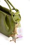 Brasilia Star Charm Gift Women's Hand and Shoulder Bag in Wrinkled Oil Green - 5