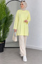 Duru Straight Cut Long Sleeve Basic Tunic
