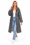 Unisex Gray Water Windproof Raincoat Hooded - 5