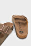 Double Banded Buckle Women's Slippers - 5