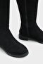 Melita Throat Faux Fur Suede Look Pull-On Women's Boots - 3