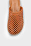 Madelle Genuine Leather Wedge Heel Studded Women's Sabo - 2