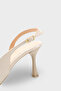 Salli Pointed Toe Open Back Mid-Heeled Women's Shoes - 3