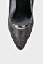 Ola 750 Women's Heeled Stone Mesh Open Back Shoes - 2