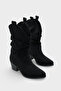 West Suede Pull-On Women's Cowboy Boot - 2