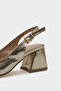 Soft Padded Sole Women's Heeled Shoes - 3