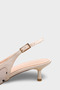 Valencia Pointed Toe Open Back Mid-Heeled Women's Shoes - 6
