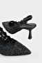 Mirella Pointed Toe Full Stone Women's Wedding Shoes - 3