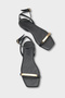 Nadean Flat-Toe Metal Single Strap Flat Heeled Women's Sandals - 2