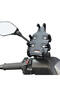 Ttr12 Universal Mirror Connected Phone Holder with Vibration Module Black - 3
