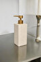 Stone-Look 430 ml Liquid Soap Dispenser – Modern Design Stylish Bathroom Soap Dispenser