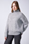 Pompom Pearl Knitwear Sweater Gray - 3