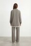 Women's Half-Zip Contrast Detailed Comfortable Suit – 14485 - 3