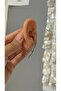 Snake Mod Pattern Steel Lockable Hoop Earrings - 3