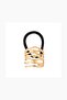 Molten Metal Minimal Detailed Metal Elastic Hair Clip - 6