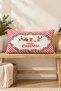 Christmas Themed Merry Christmas Patterned Velvet Throw Pillow Case 35X55 cm - Decorative Pillow Case - 3