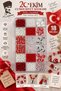 Turkish Flag Figure with Sand Fimo Beads Republic Day Bracelet Necklace Making Set