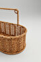 2-Piece Wall Hanging Rattan Wicker Multi-Purpose Organizer Basket - 4