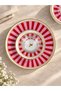 18 Piece Modern Piano Bird Cake Tea Clock Set - 2