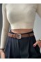 Lend Lia Model Buckle Jacket Belt Dress Belt Trouser Belt