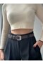 Lend Lia Model Buckle Jacket Belt Dress Belt Trouser Belt