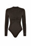 Surf Swimsuit with Knot Detail Brown - 8