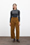 Velvet Baggy Pants with Tiles - 2