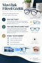 Celly Unisex Brown Framed Blue Block Blue Light Protection Screen Glasses - 5