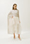 Emilia Layered Tulle Skirt Beige - 3