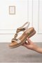 Beaded detailed sandals - 3
