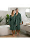 Armın Bamboo Unisex Bathrobe Smoke Turquoise - 6